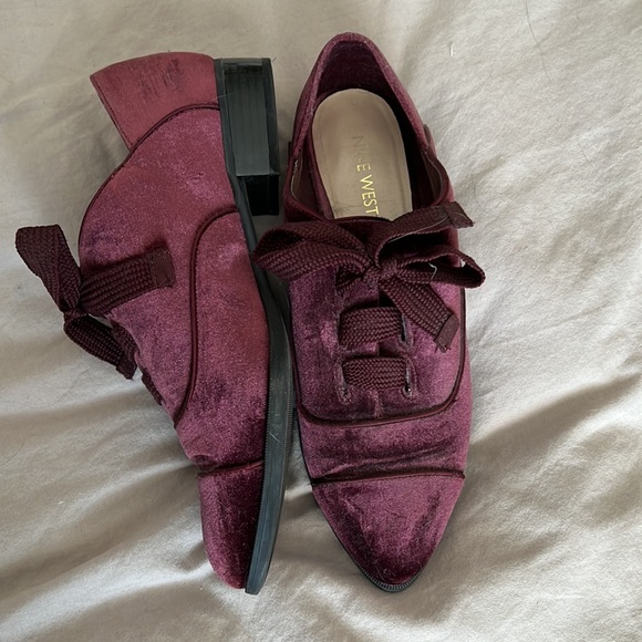 red suede shoes - Picture 2 of 4